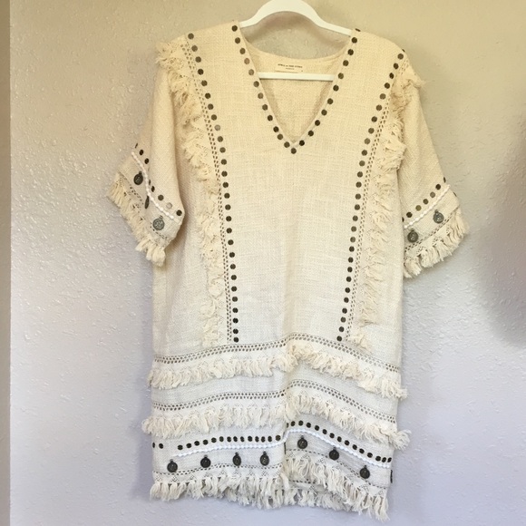 SOLD🌟 Spell & the Gypsy Alphie Smock Mini Dress - Picture 12 of 16